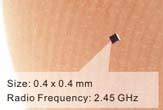 Scary Small: New Tracking Chip Size of a Dust Grain